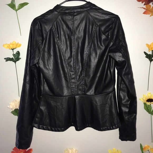 New Look Faux Leather Jacket - Picture 5 of 5